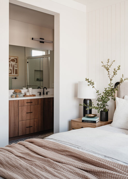 Heatherly at Rancho Mission Viejo Plan 2 - Serene scandinavian bedroom